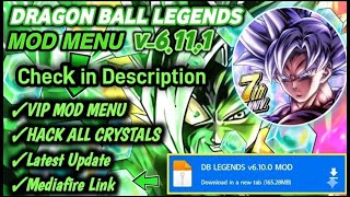 🔥 New! Dragon Ball Legends MOD APK v6.11.1 (Unlimited Crystals & All Characters Unlocked, God Mode) screenshot 1