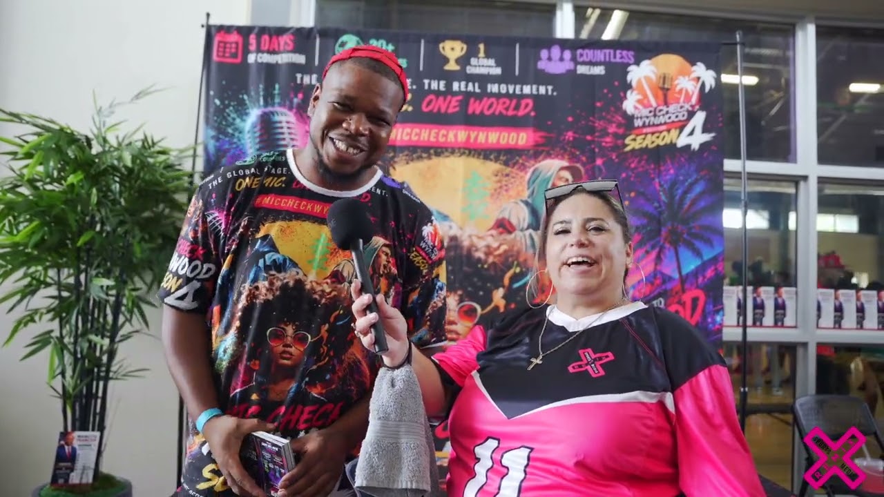 Exclusive Interview with Mic Check Wynwood 🎙️ | DJ Lucky C Day Celebrity Basketball Game