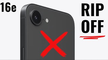 iPhone 16E // Apple Admits That You
