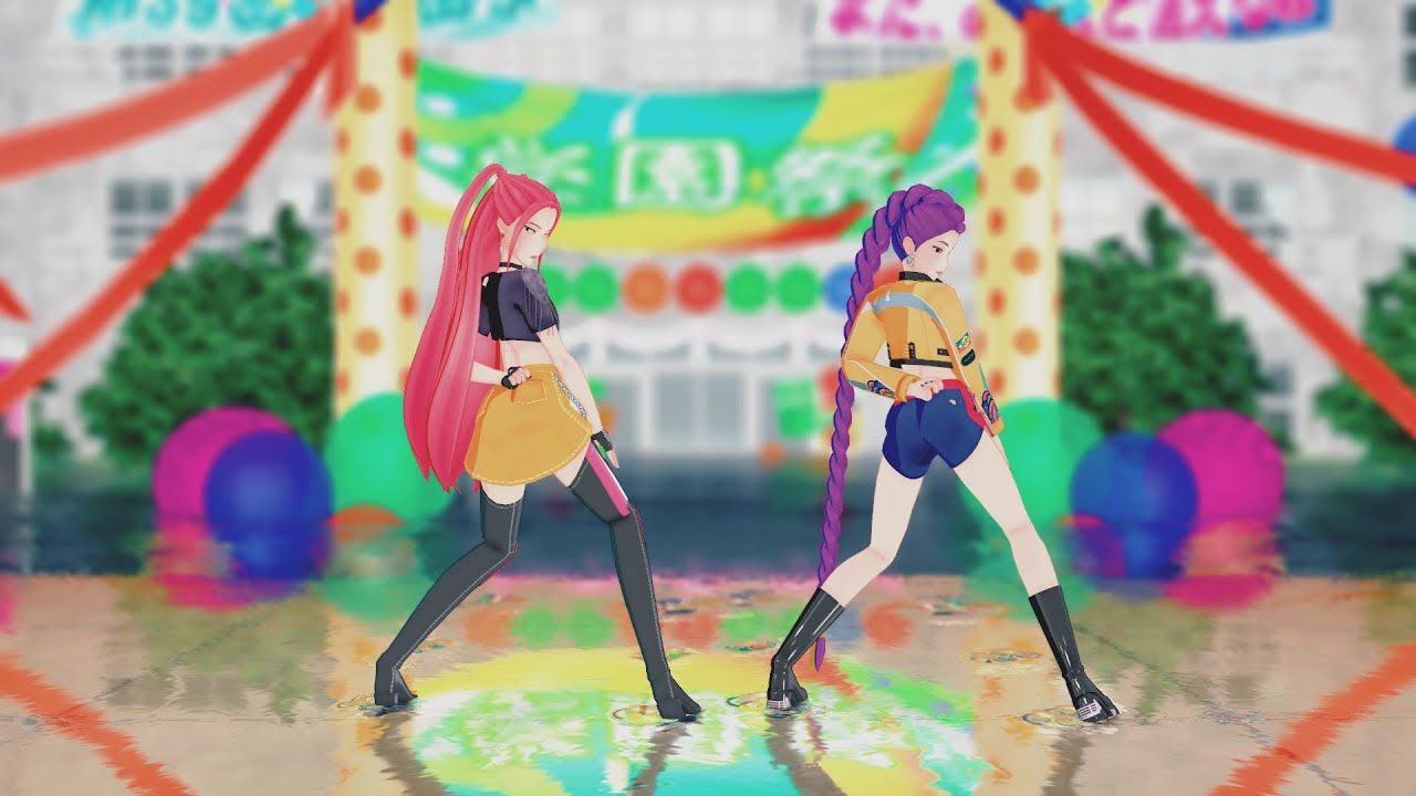 BLACKPINK — «Pink Venom» 💋 | Kpop Demon Hunters MMD