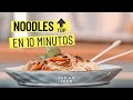 Cmo hacer noodles con setas y verduras en menos de 10 minutos