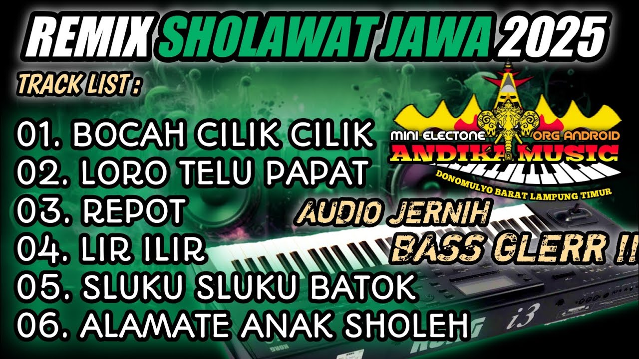 SHOLAWAT JAWA TRENDING 2025 VERSI REMIX DUT LAMPUNG || AUDIO JERNIH CLARITY @musiclampung