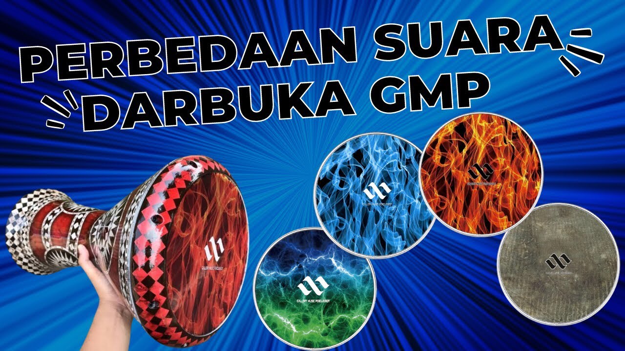 CEK SOUND DARBUKA MIKA GMP BLUE FIRE,READ FIRE,FISH SKIN DAN NEW FLASH..