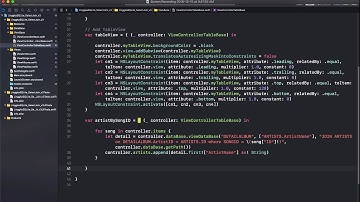 Swift 4: SQLite LinggkaMusic Select Joint