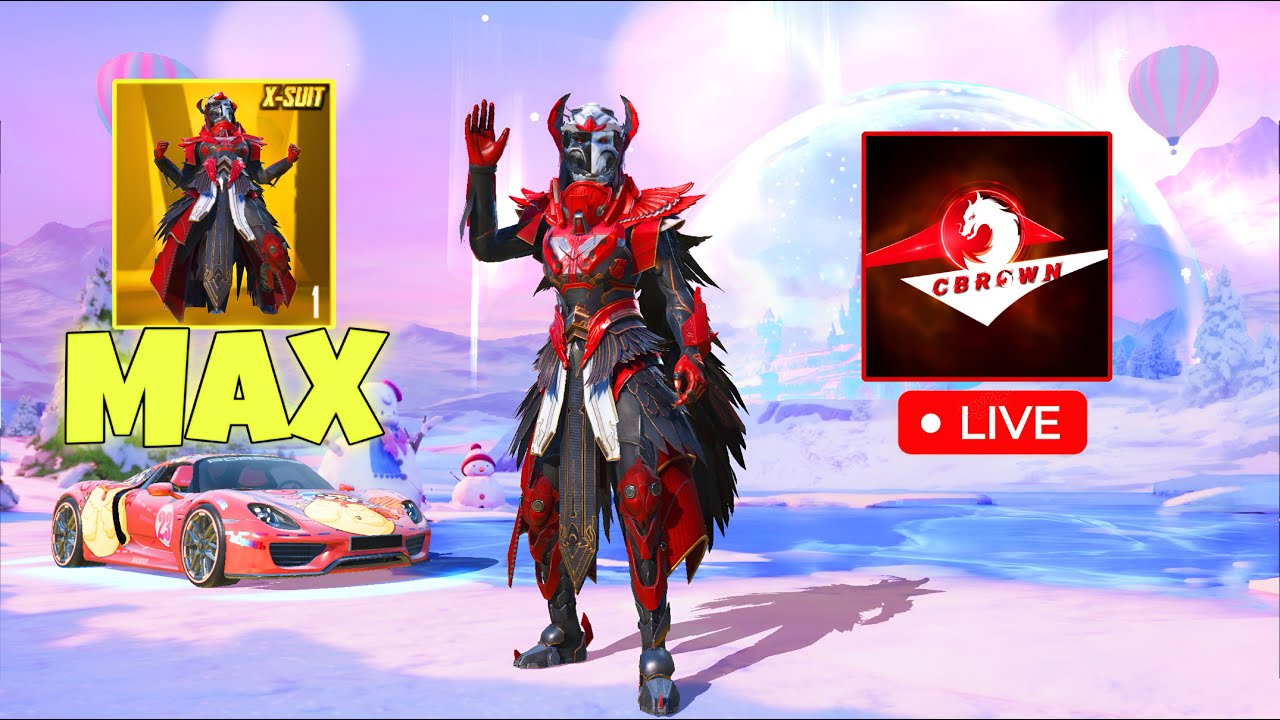 🔥BLOOD RAVEN X-SUIT IS BACK | PUBG MOBILE🔴