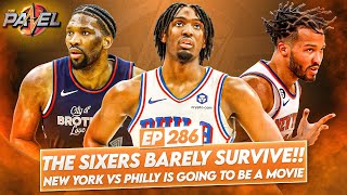 🤯 The Sixers BARELY Survive!! New York vs Philly WILL BE a MOVIE 🎥  w/ @TicketTVmedia  | The Panel