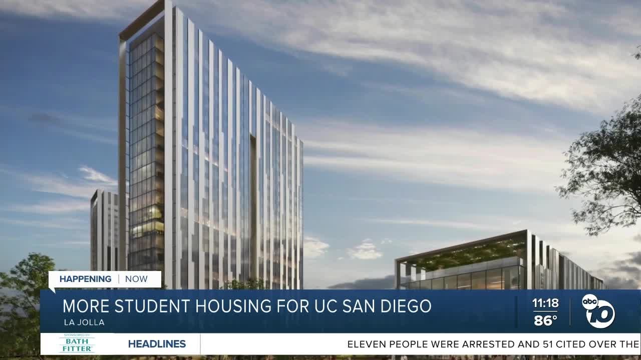 UCSD expected to have brand new housing development on campus in Fall