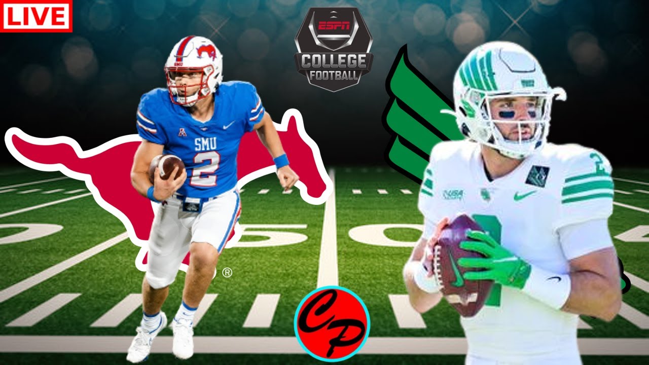 SMU vs NORTH TEXAS NCAA COLLEGE FOOTBALL LIVE GAME CAST & CHAT YouTube