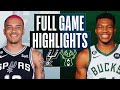 SPURS At BUCKS FULL GAME HIGHLIGHTS March 22 2023