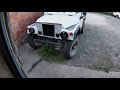 1979 Land rover Lightweight Nimlet with new headlights . spot Ford Sierra Cosworth .