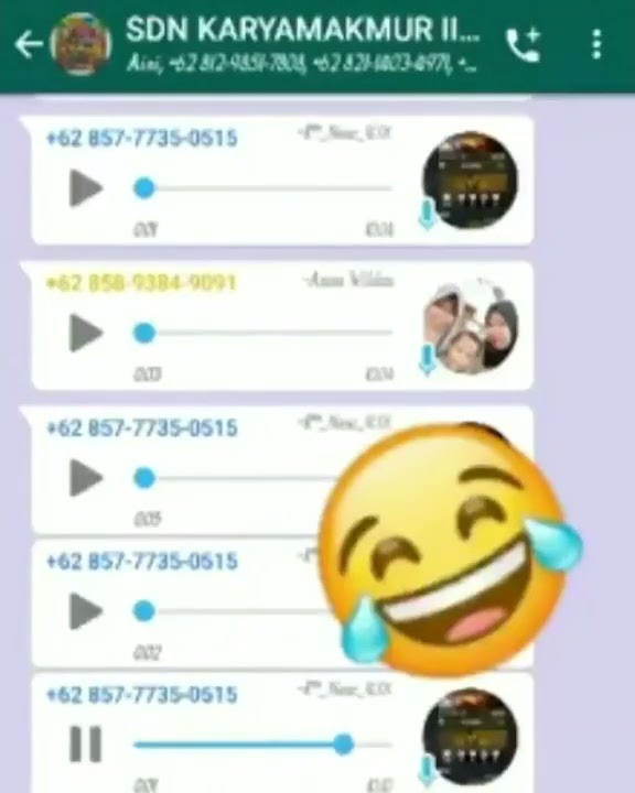 Bocah anak FF ketika di grup sekolahnya - Bang gift Alok bang