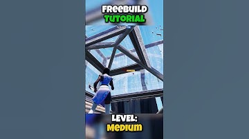 Freebuild Tutorial | Level Medium #fortnite #freebuild #tutorial #learn #practice #JOGOPartner
