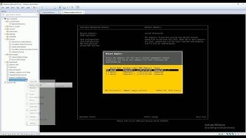 Basic Configuration of VMware vSphere ESXi 6.0 Server