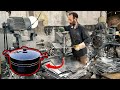 How chef made non stick cooking pan  manufacturing nonstick cookware set