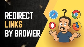 Create a short link to redirect users based on browser type