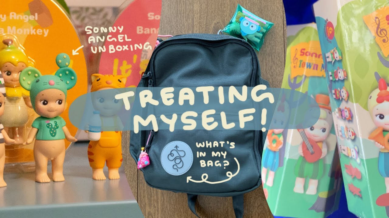 Treating myself! Taking myself on a date, Sonny angel haul, and a day trip! | tatluhan
