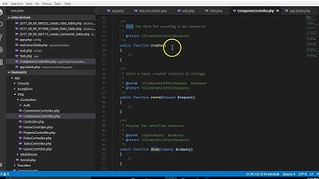 Laravel 5 5 tutorial   21   retrieve list of companies