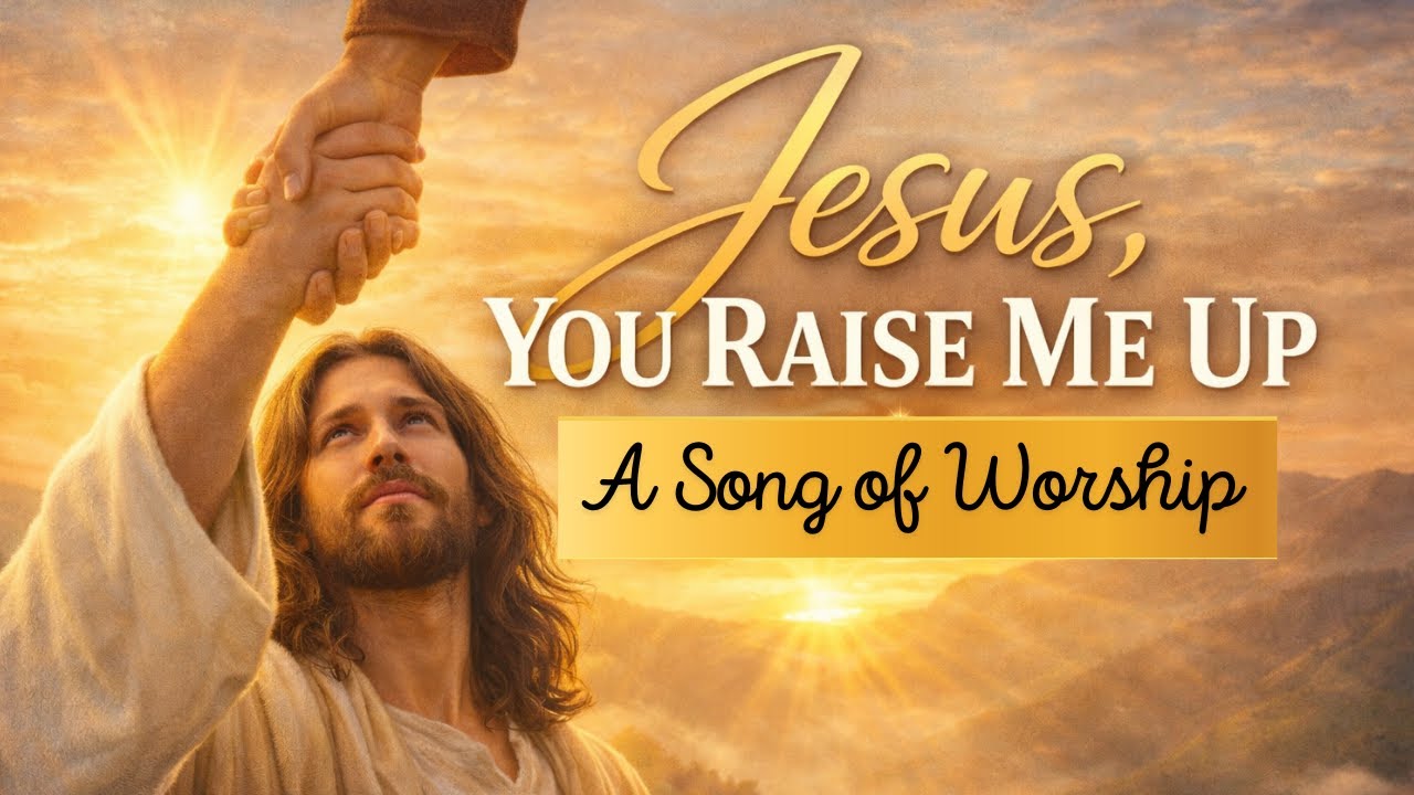 , Jesus lifts us up with His love, peaceJesus You Raise Me Up | A Song of Worship