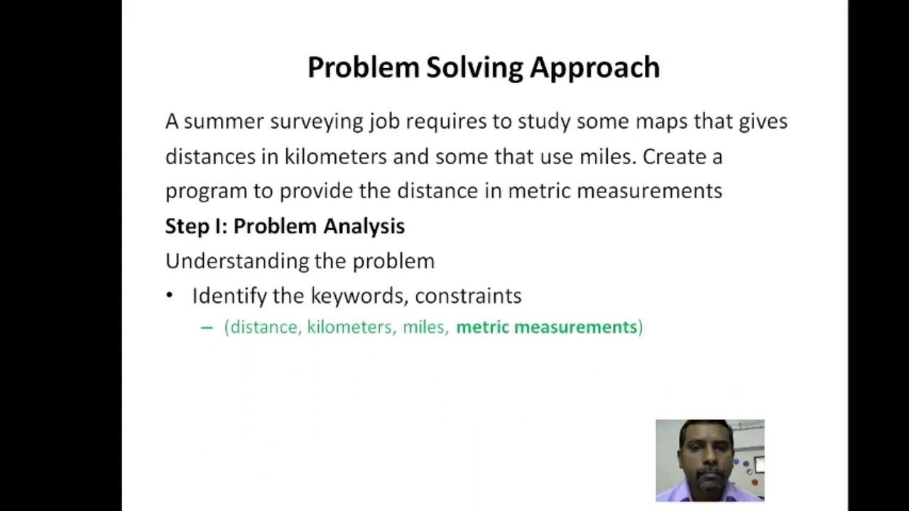Video 2: Introduction to problem solving in programming - YouTube