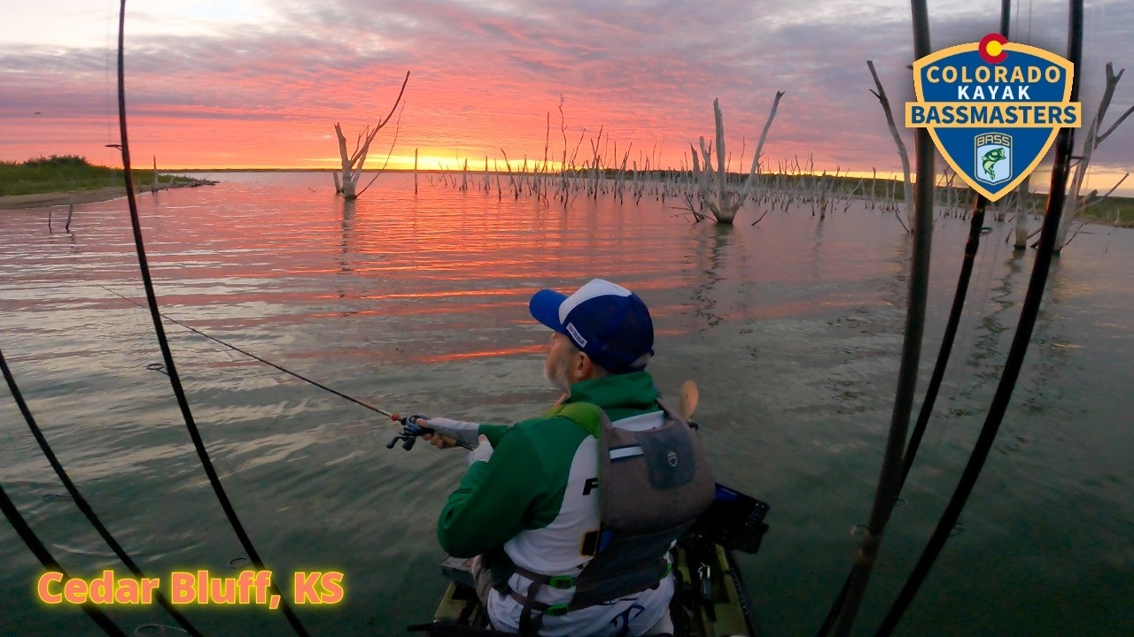 Braving the Wind and Targeting Big Fish: Colorado Kayak Bassmasters at Cedar Bluff, KS
