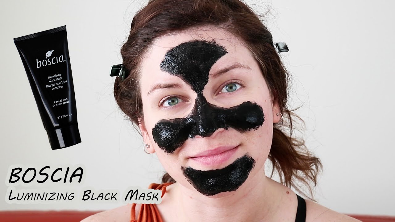 Boscia Luminizing Black Mask Demo u0026 Review