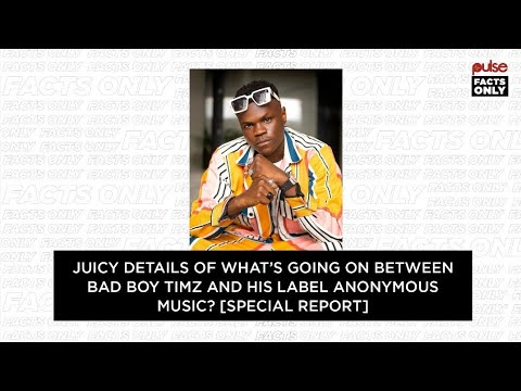 Enjoy Juicy details of what’s going on between Bad Boy Timz & his label Anonymous Music? [Special Report]