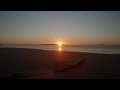Spectacular Sunrise at Beach with Calm Ocean Waves and Morning Birds | Ambience for Sleep &amp; Study