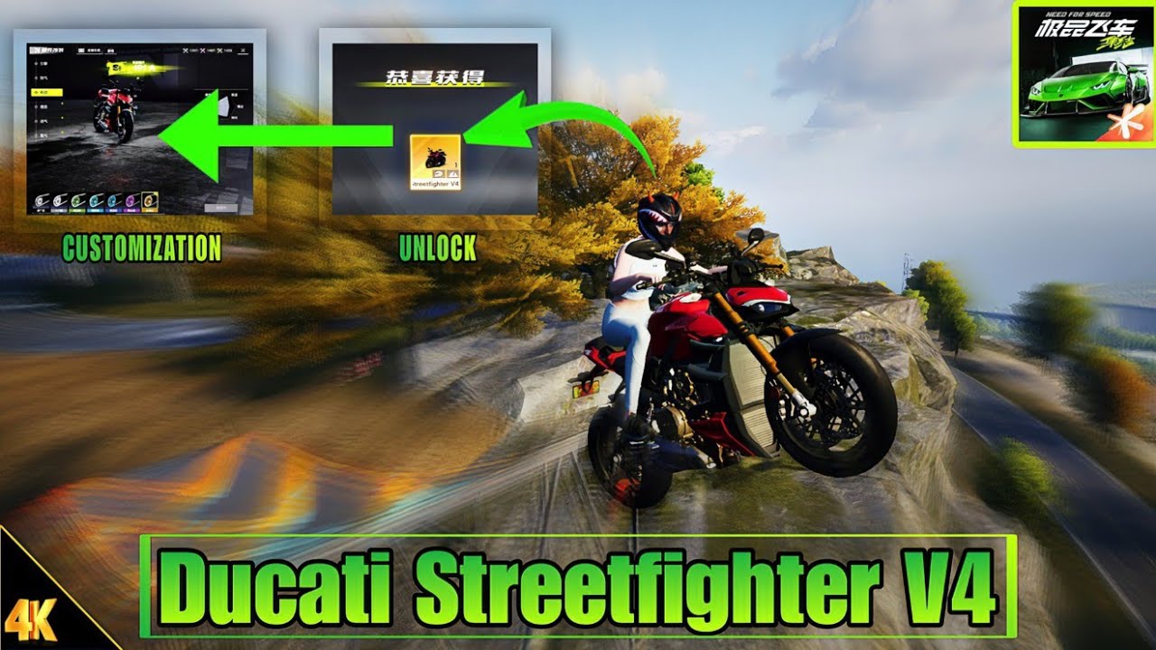 Picture of How to unlock DUCATI Streetfighter V4 in NFS Mobile | DUCATI BIKE ...