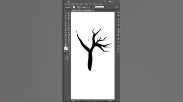 "Tree Logo Design in Illustrator 🌳 | Quick & Easy Tutorial" #illustrator #shortvideo #viralvideo