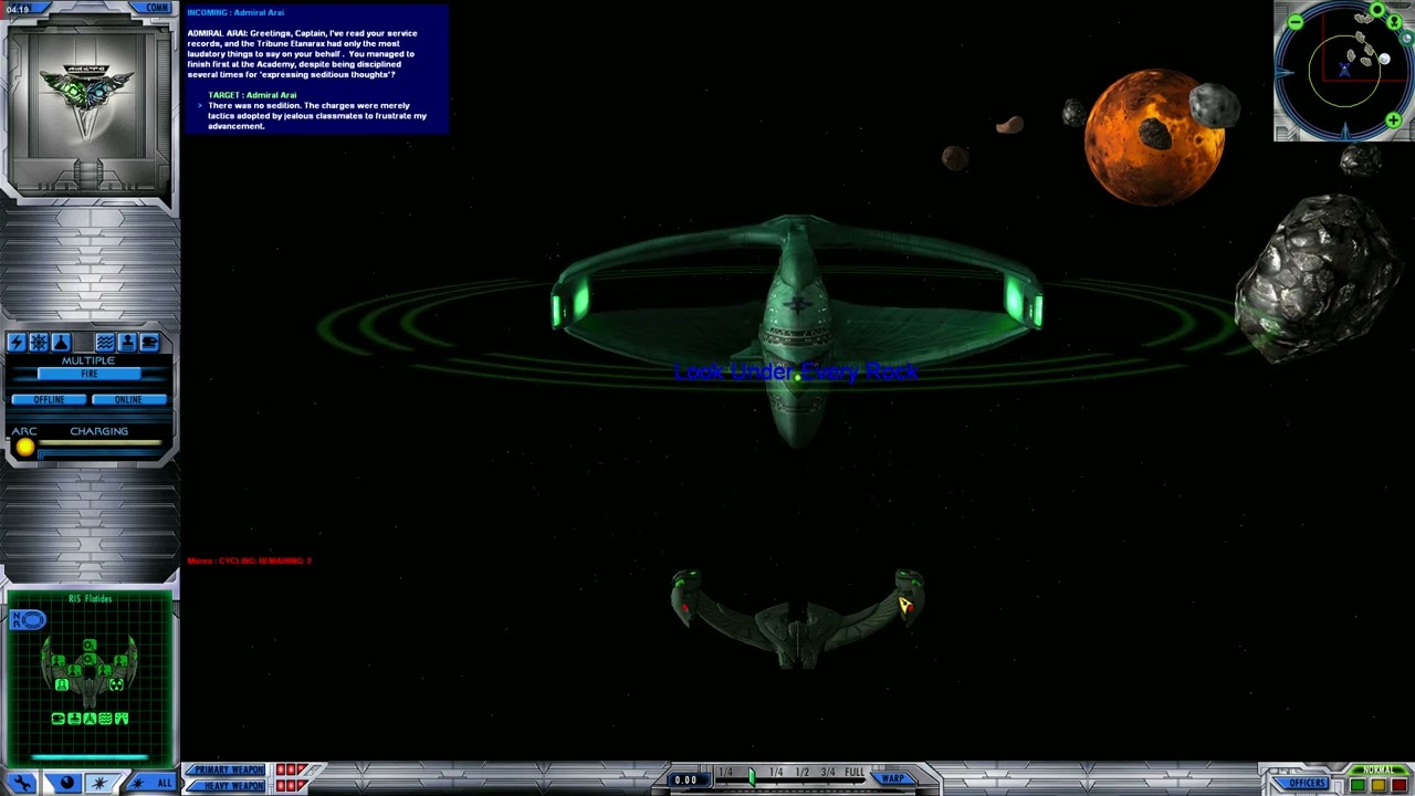 Starfleet Command 3┃Romulan Campaign Part 1┃Modded Playthrough