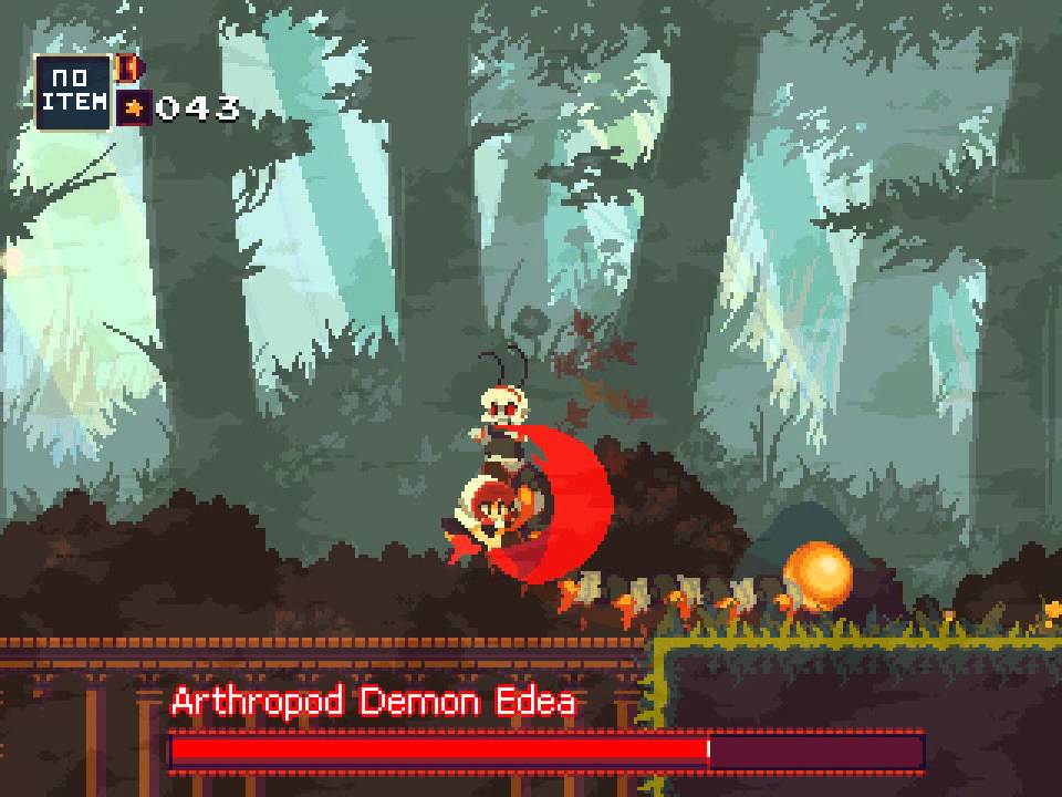 Ducking is pretty good (Momodora 4 Edea boss insane mode)