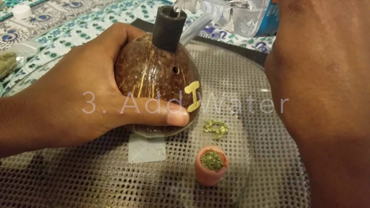 How to use a coconut bong/ Chalice