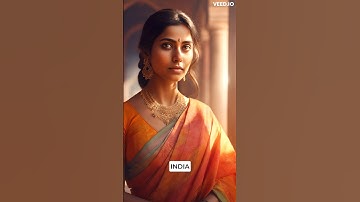 AI Imagines What Different Countries Would Look Like As Women😍🥰#shorts #trend #shortsfeed #ai