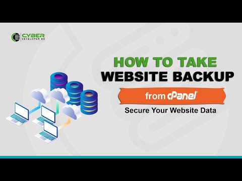 How to take your website backup from cPanel | Cyber Developer BD