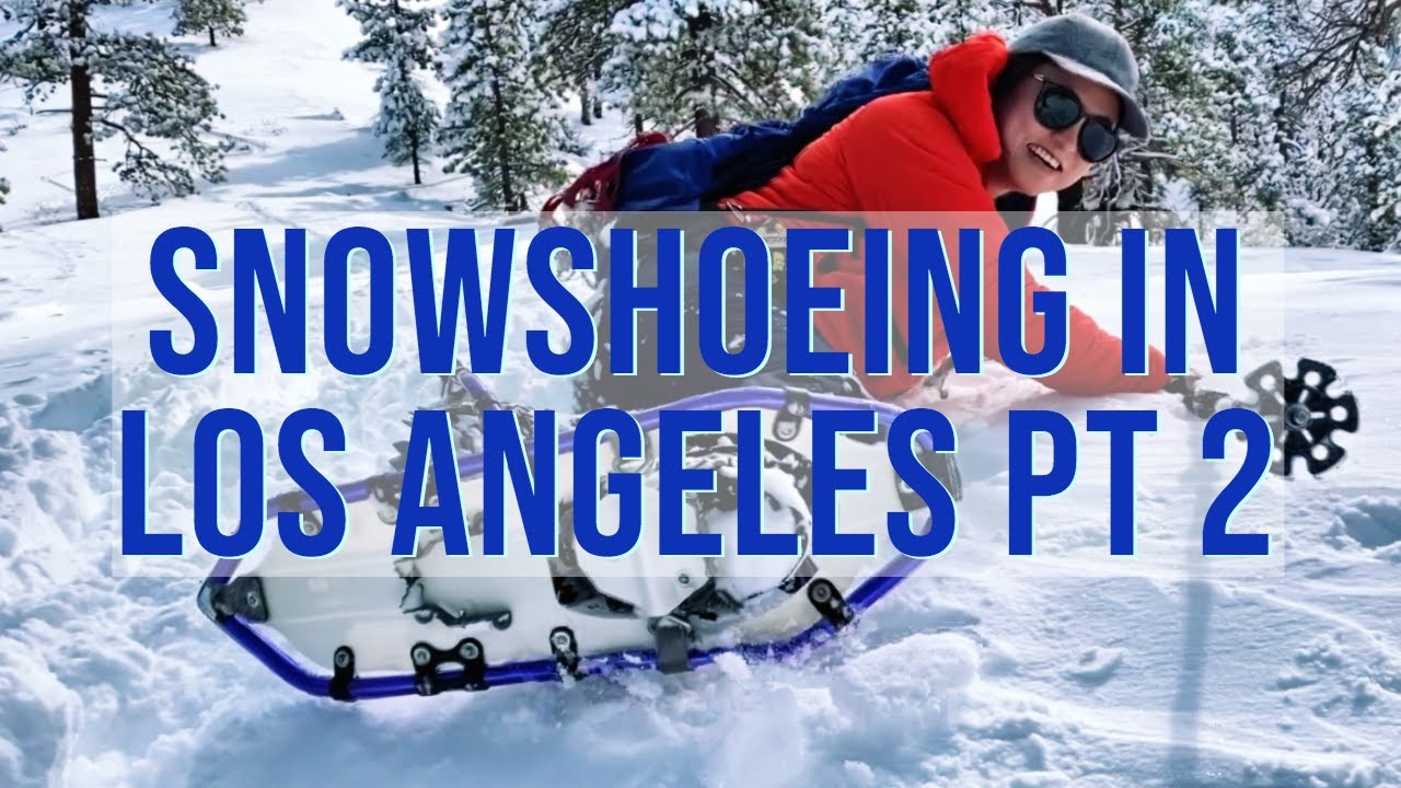 Snowshoeing in Los Angeles Part 2 // Hiking in the Angeles National