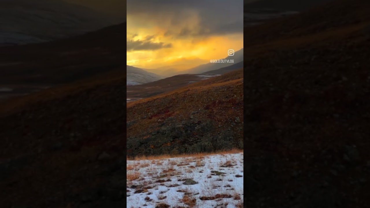 deosai plain| snow fall in deosai| start of autumn in deosai| solooutvlog|shorts |youtubeshorts