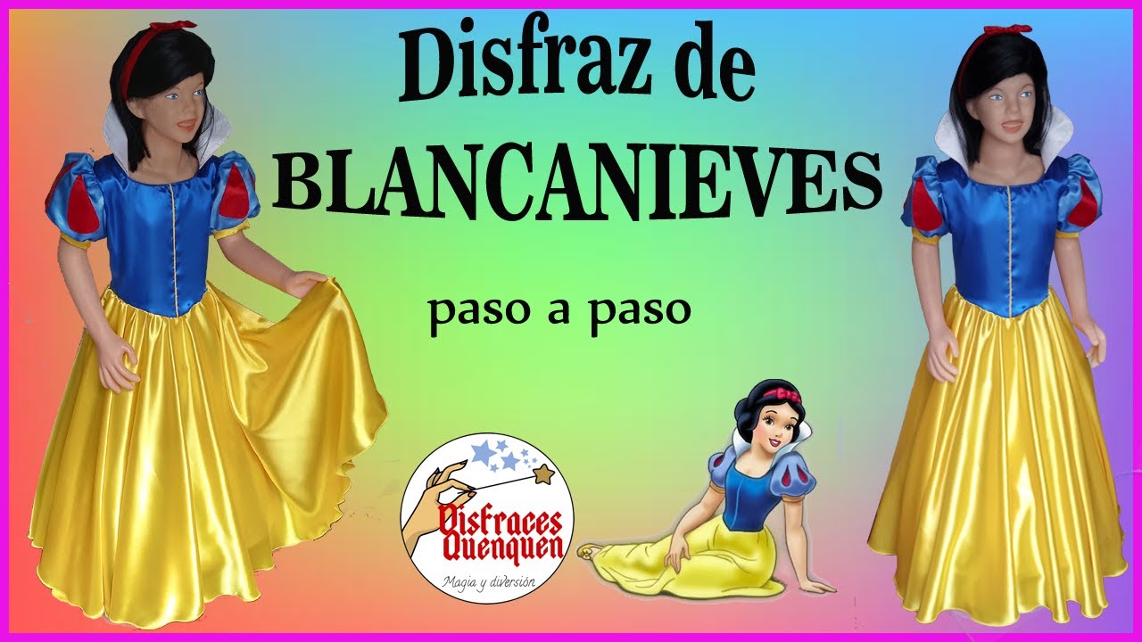 Disfraz de Blancanieves | Como hacer disfraces para niños