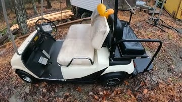 How to fix your Smoky Yamaha Golf Cart Engine Rebuild time