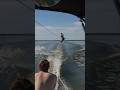 Kneeboarding Jump #lake #boat #kneeboarding