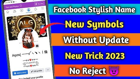 How to create a unique Name Facebook Account without Update. New trick 2023.