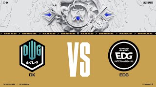 DK vs. EDG 매치 하이라이트 | Finals | 11.06 | 2021 월드 챔피언십