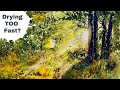 Stop Your Paintings Drying Too Fast - TRY This FOOL PROOF Method