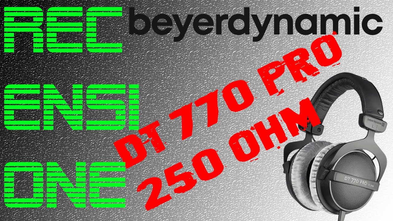 Beyerdynamic DT 770 Pro 250 ohm - RECENSIONE ITALIANO - - YouTube