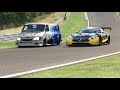 Ford Supervan III vs GT3 Racing Cars at Brands Hatch