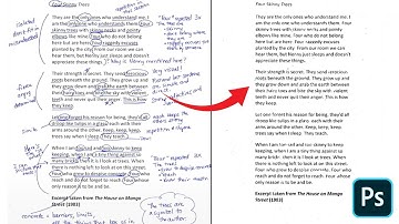 In Just 1 Minute! Remove Stamps, Signature & Handwritten from Document in Photoshop