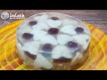 Glass cake with coconut  tender coconut jelly  glass cake  jelly cake  desicook