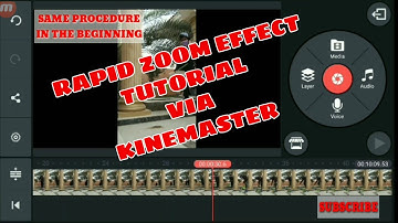 TUTORIAL | Rapid Zoom Effect - Kinemaster