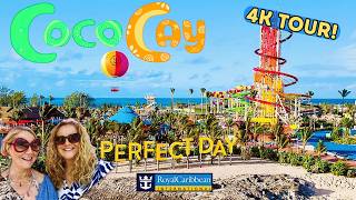 COCOCAY! THE PERFECT DAY AT COCOCAY - ROYAL CARIBBEAN'S PRIVATE ISLAND. FULL ISLAND TOUR - IN 4K!