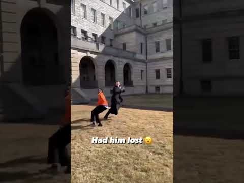 Juked him 😳😂 (via @k1ddvstheworld/IG) #shorts