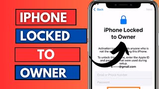 IPhone Locked To Owner How To Unlock|Icloud Unlock Free Activation Lock Removal Tool 2024